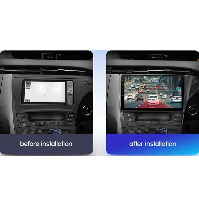 用のトヨタ 用のプリウス 2010-2015用 9インチ カーステレオラジオ