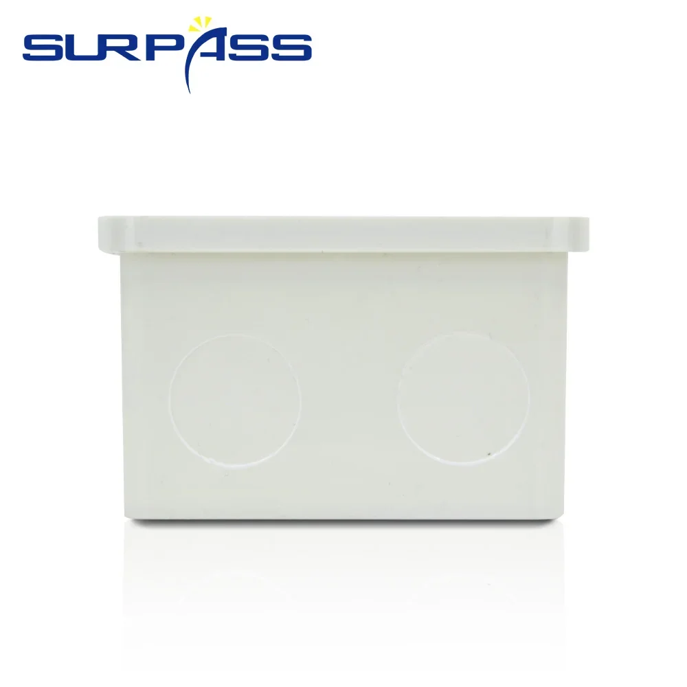 Adjustable 86 Standard Mounting Box Internal Cassette 80mmx80mmx50mm For 86 Type Switch and Wall Amplifier Music Panel Wire Box