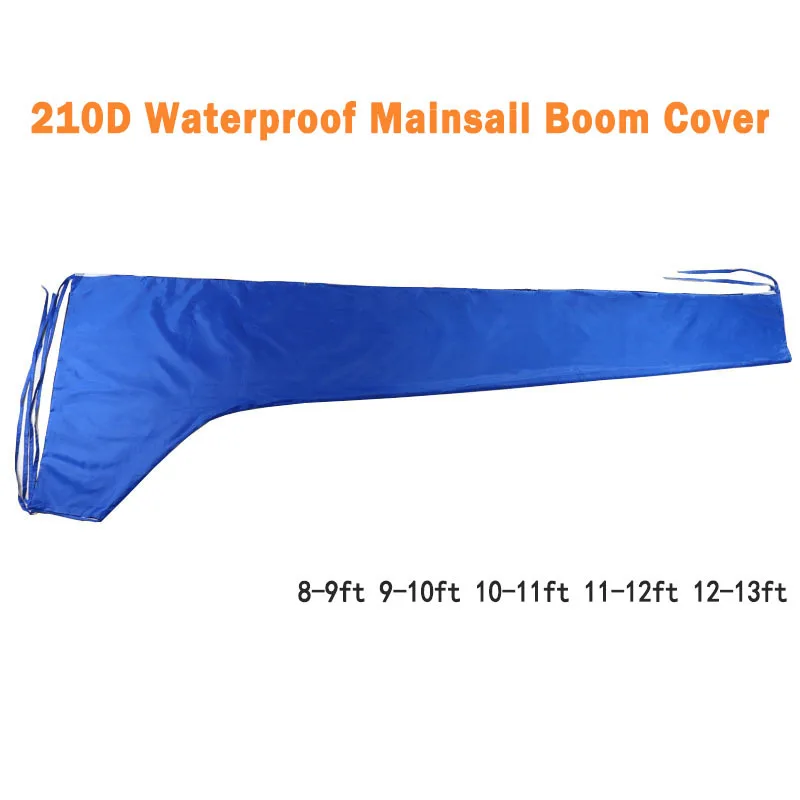 Funda Impermeable 210D Para Velas De Barco - Protección Solar Y Anti-viento, Varios Tamaños (300x92 Cm A 396x117 Cm)