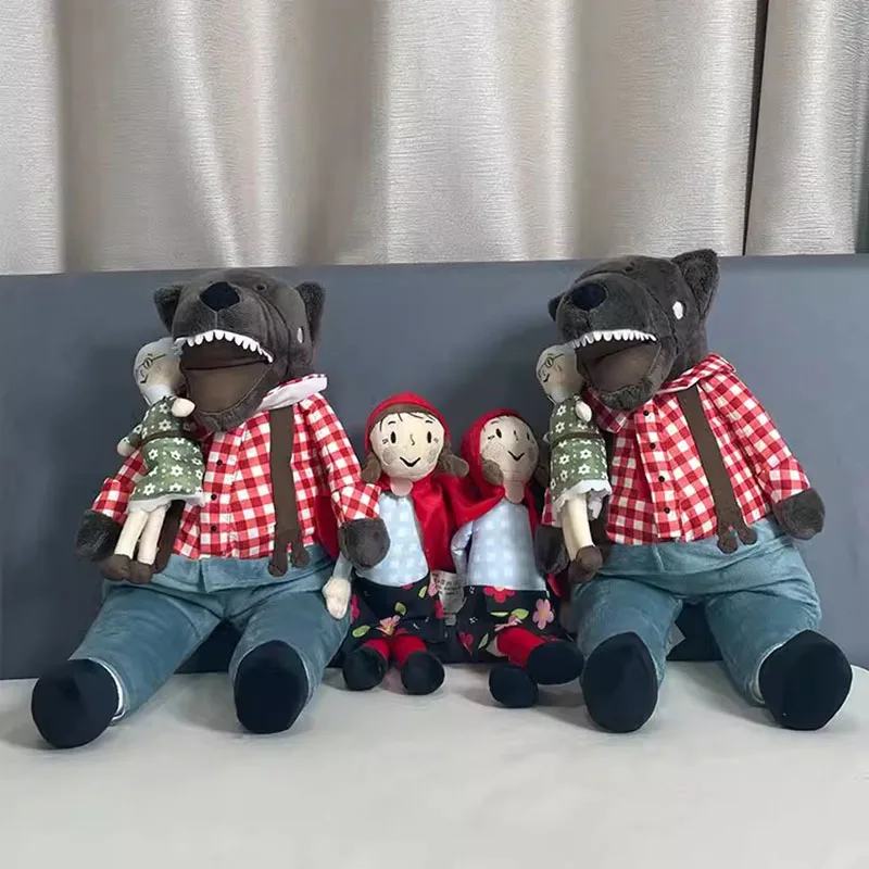 赤ずきんちゃんオオカミになるおばあちゃん漫画動物ぬいぐるみ