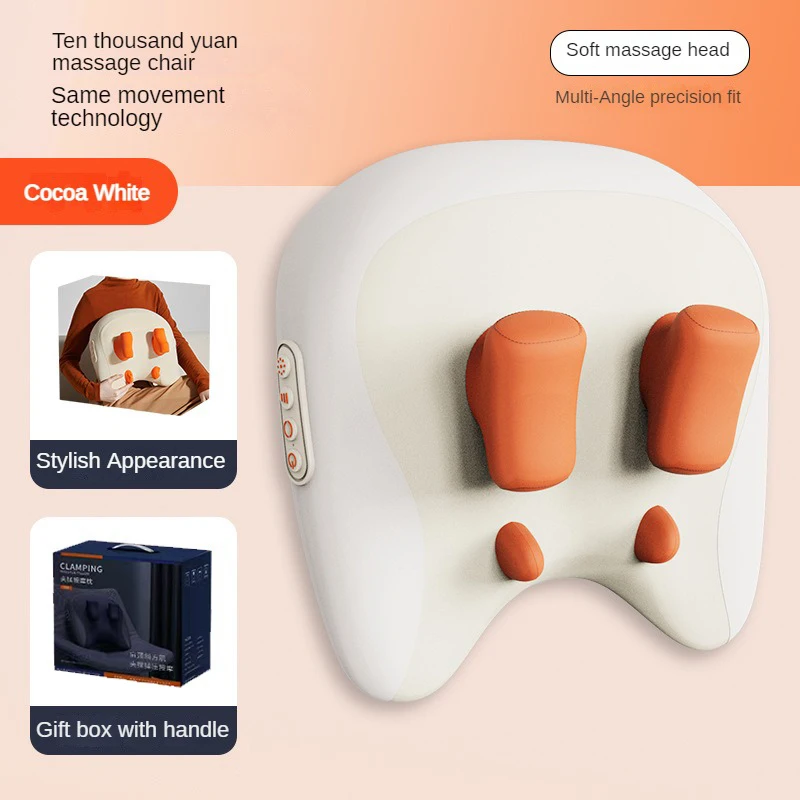 Neck Shoulder Massage Pillow Wireless Electric Car And Home Massager Waist Neck Leg Cervical Shiatsu Kneading Massagers