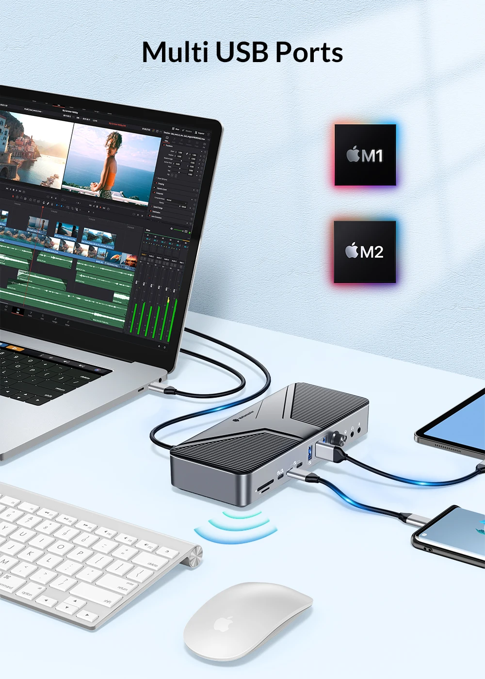 ריבוי יציאות USB