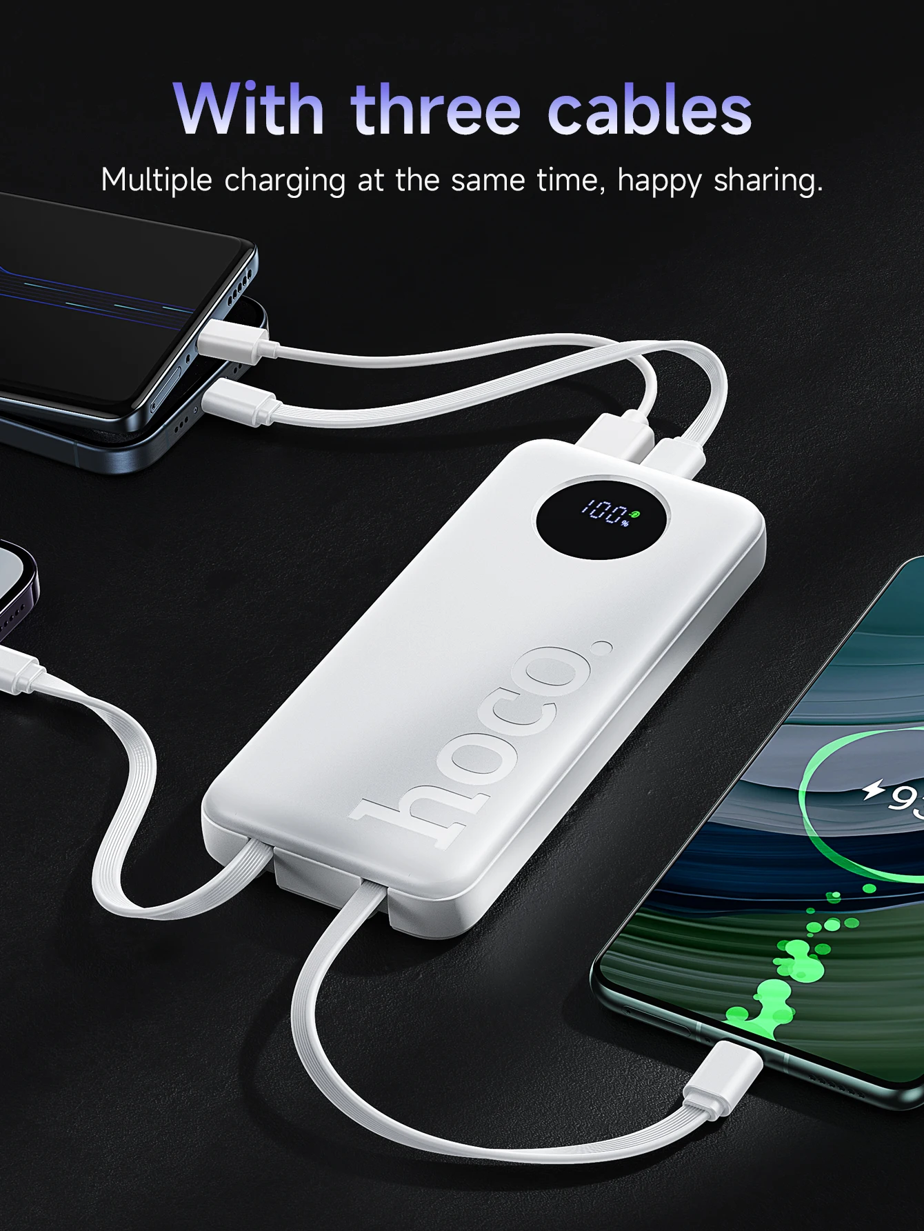 HOCO J132 10000mAh 22.5W Power Bank QC3.0