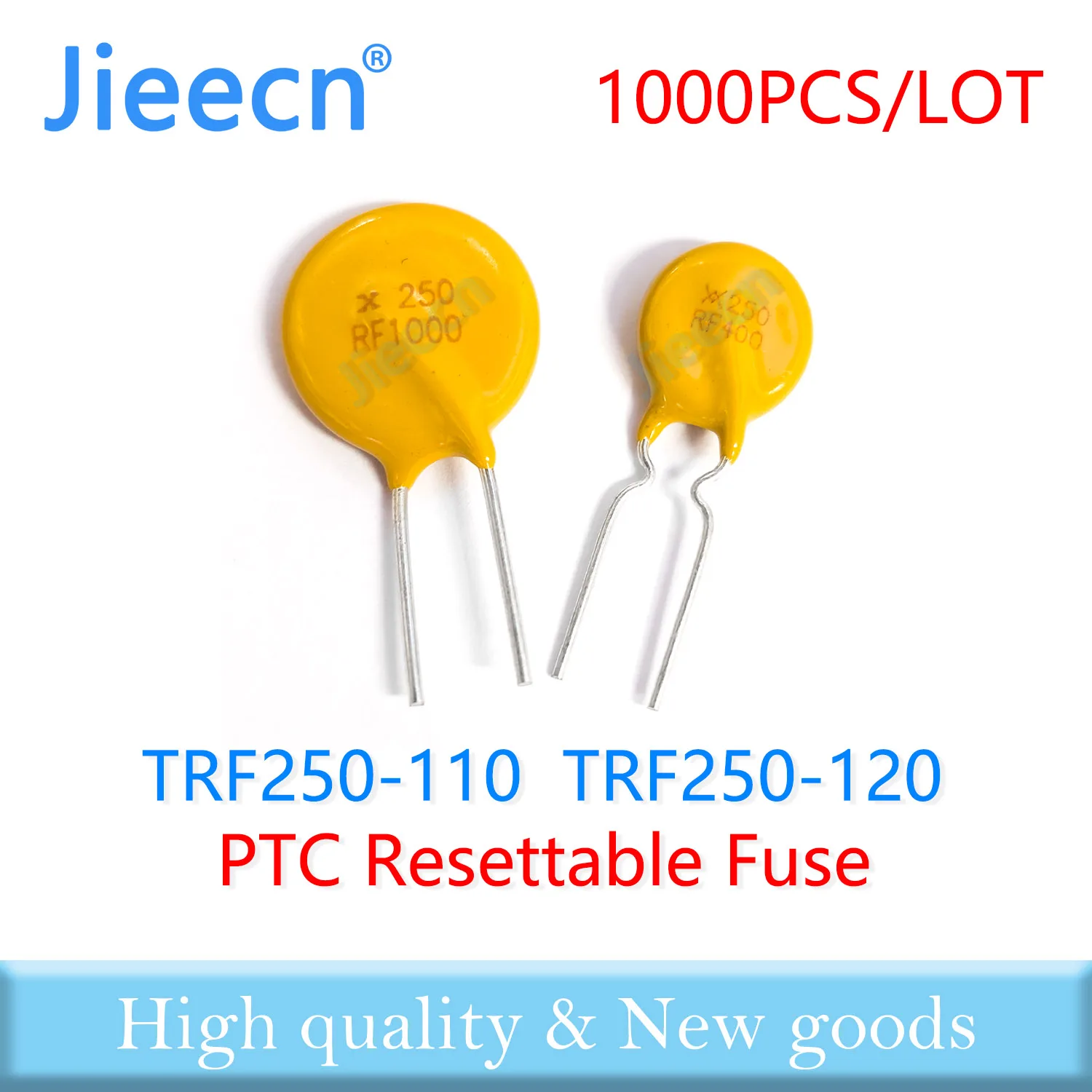 Jieecn 1000PCS TRF250-110 250V 0.11A 0.12A RF110 RF120