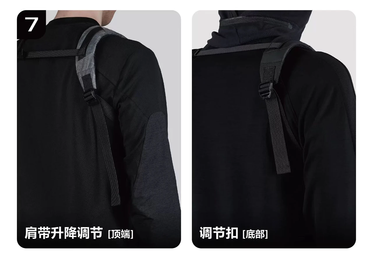 Reindee Lusion 25aw Functional tactical expansion lightweight vest techwear cd xpac materials mod attachment points -