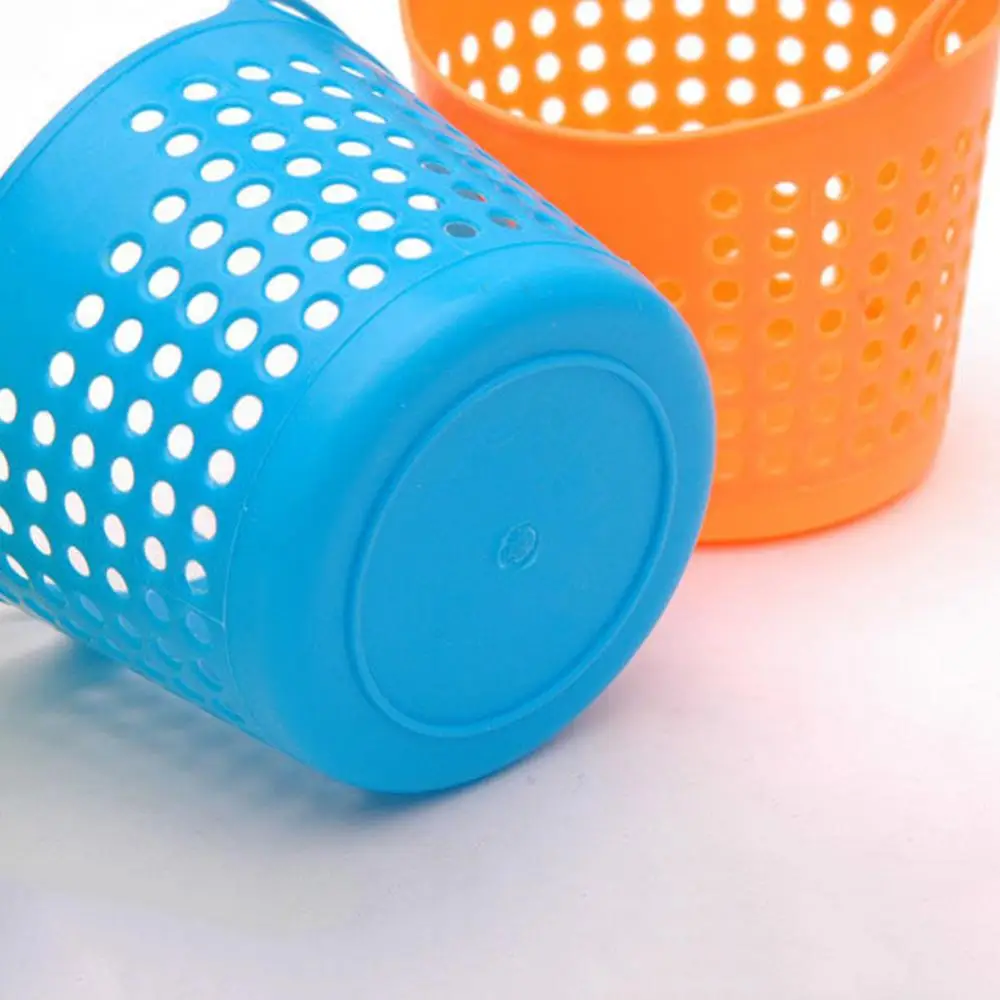 Description Picture 6 of itemDesktop Storage Basket Mini Plastic Trash Can Home Office Sundries Storage Holder Desk Paper Basket Cosmetic Storage Baskets