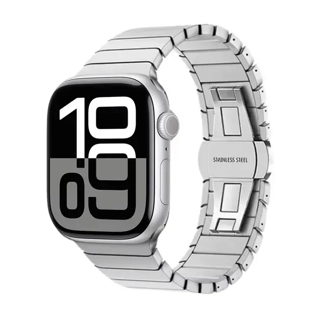 Titanium Color Luxury Stainless Steel Bracelet Band