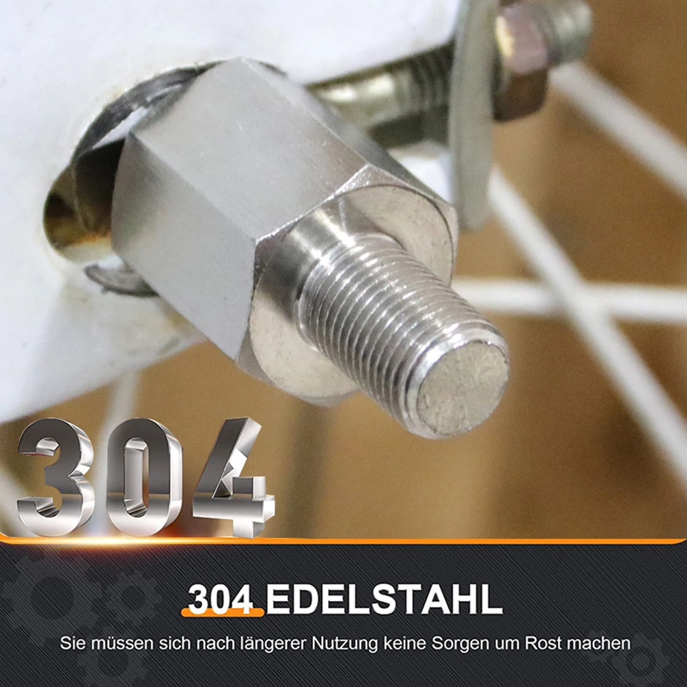 Bicycle Traction Head Extension Screw Easy Installation Bicycle Trailer Connection Adapter Baby Pet Bike Trailer Accessory bicycle accessory