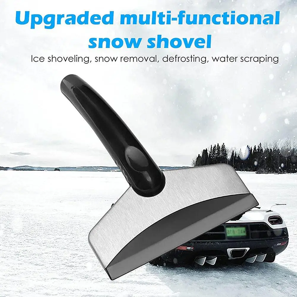 

Universal Multifunction Car Snow Shovel Winter Windshield Tools Ice Accessories Glass Auto Scraper Snow Tool Defrosting Rem J3M4