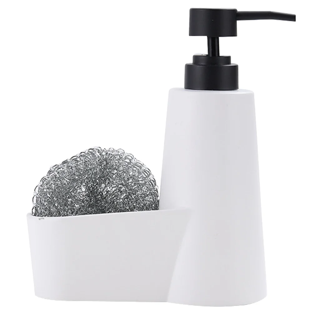 

Colors Kitchen Soap Dispenser With Sponge Holder Home Kitchen Bathroom Dish Detergent Dispenser Cleaning Supplies