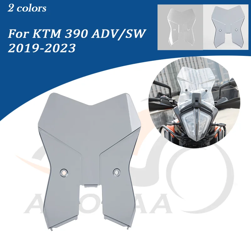 Motorcycle Windshield For KTM 390 Adventure ADV SW Windscreen WindShield Wind Deflector Motorcycle Accessories