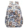 School Bags for Girls Cute Dog Bear Print Backpack Women Teen 2024 Kawaii Backpacks for Students Boy Cartoon Mochila Sac A Dos 1