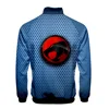 Classic anime ThunderCats Jacket Men 3D Polyester Slim Fit Windbreaker Men Zipper Fashion Casual Jacket Harajuku Streetwear Tops 2