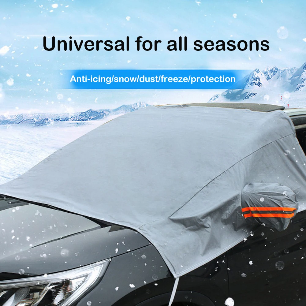 Car Windshield Snow Cover Winter Waterproof Car Covers Anti frost Auto