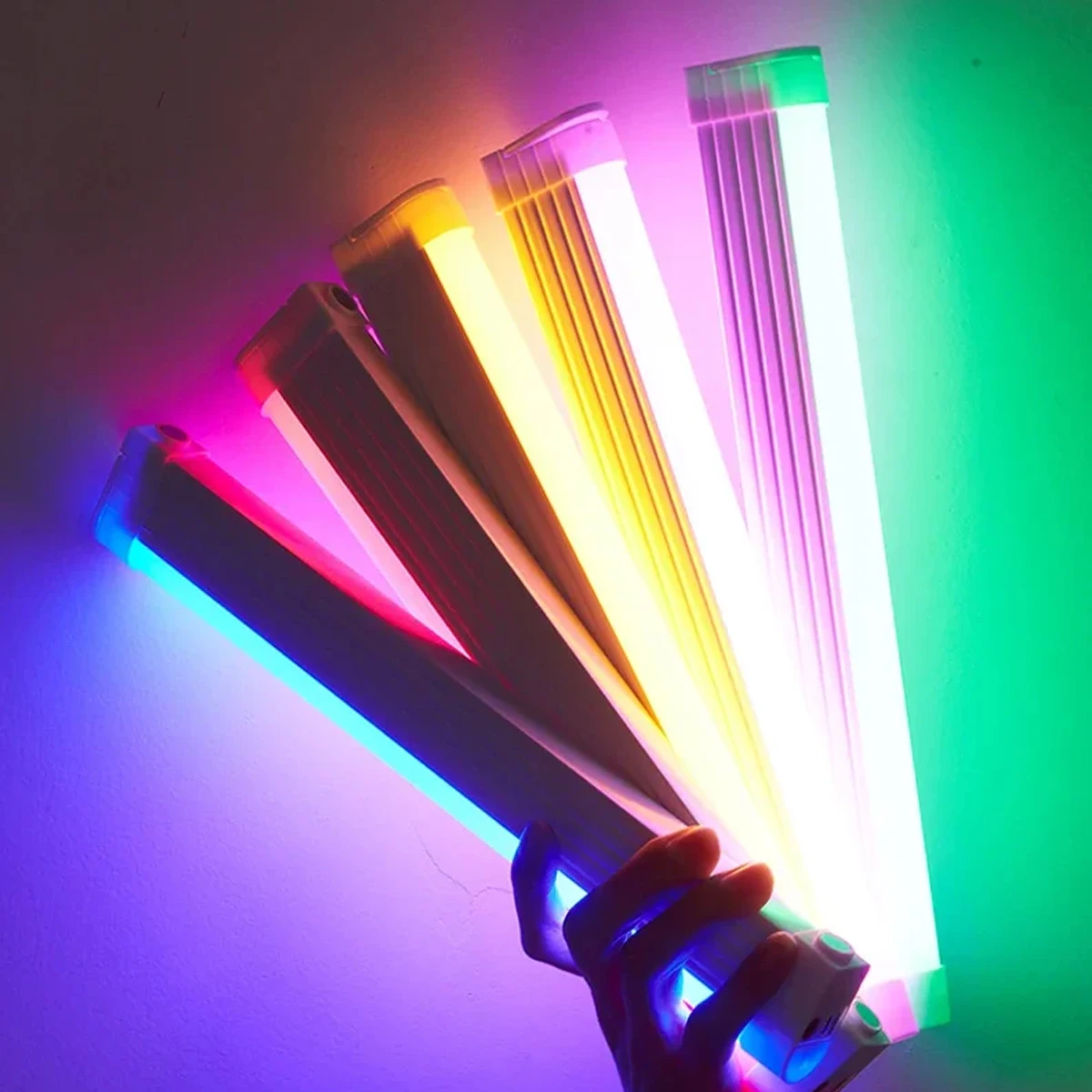 LED Photography Fill Light Recharge Color Backlight Lamp Ice Blue