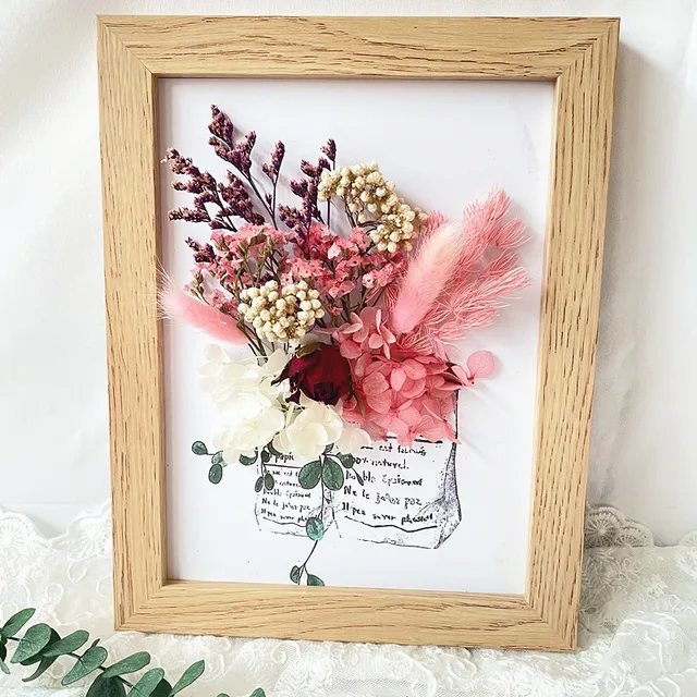 Shadow Box Picture Frame Deep Wooden Photo Frame 8x8 Dried Flowers Frame  Dried Flower Display Box for Memorabilia Ticket Flowers - AliExpress