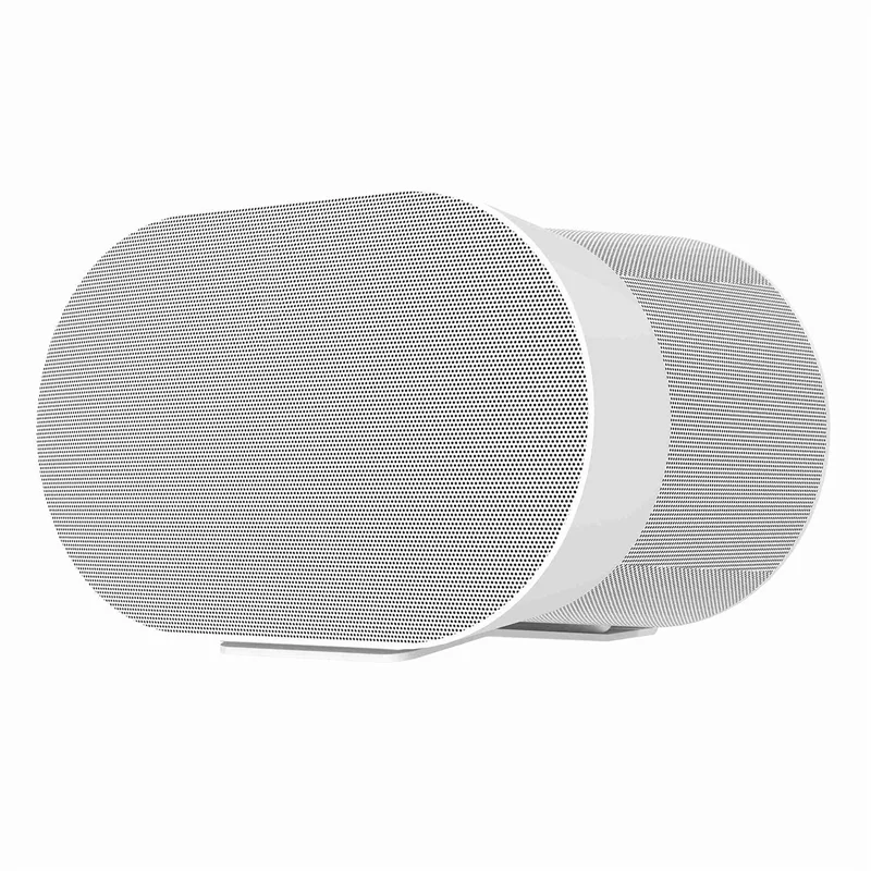 

Wall Mount Metal Stand for Sonos Era 300 Audio Bedroom Wall Storage Holder Organizer Rack Smart Speaker Bracket White