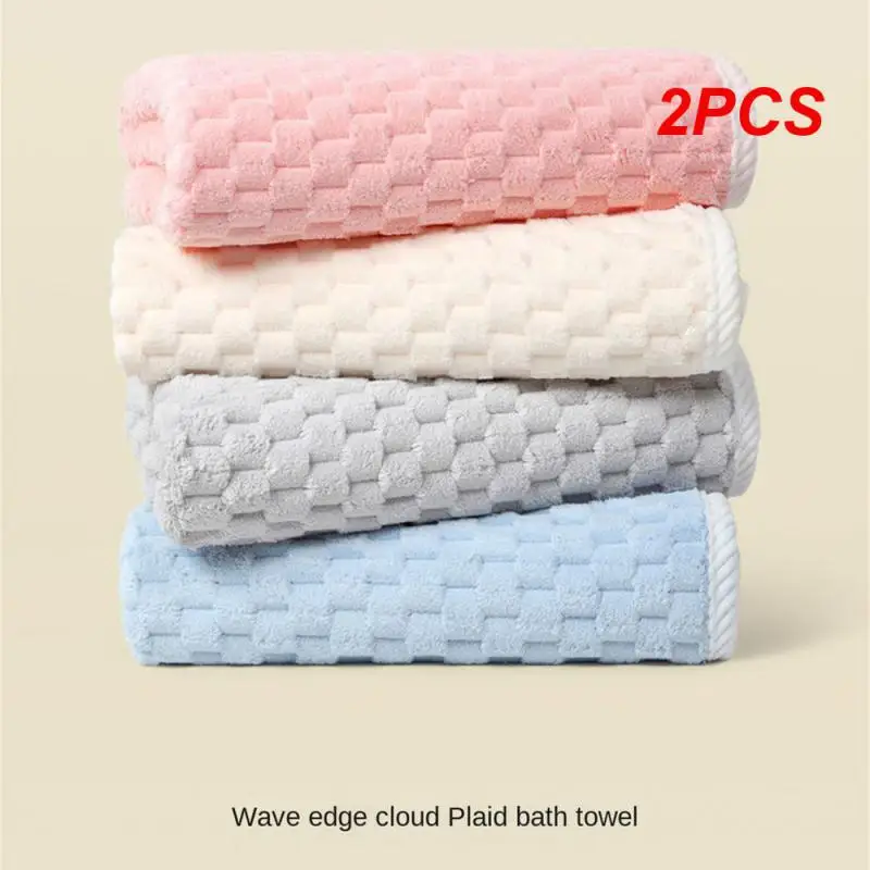 

2PCS Hair Towel Thickened Womens Hair Hat Strong Water Absorbent Hair Towel Hair Hair Hat Convenient