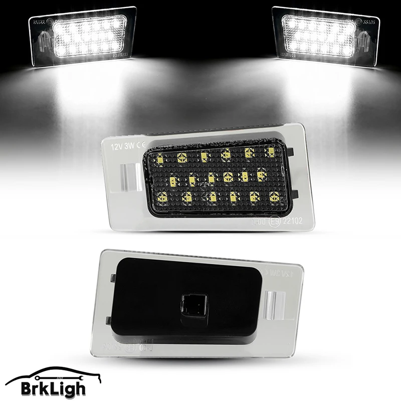 2xNoErrorLEDLicensePlateLightNumberLampForKiaCeed3Cerato3