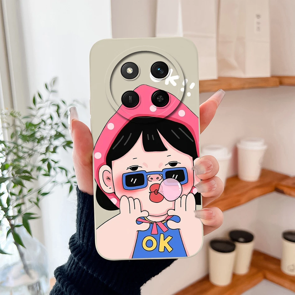 Cute High-Quality Silicone Phone Case - Full Protection Back Cover