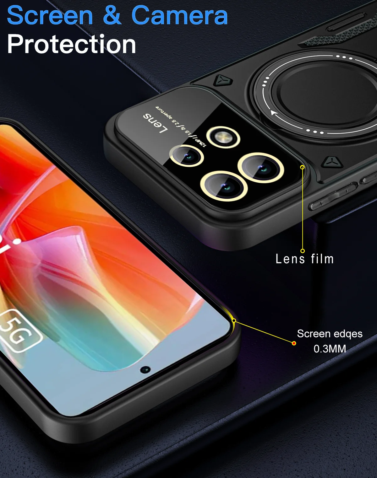 Xiaomi ポコ M6 プロ 4 グラムケース磁気 Magsafe ワイヤレス充電 