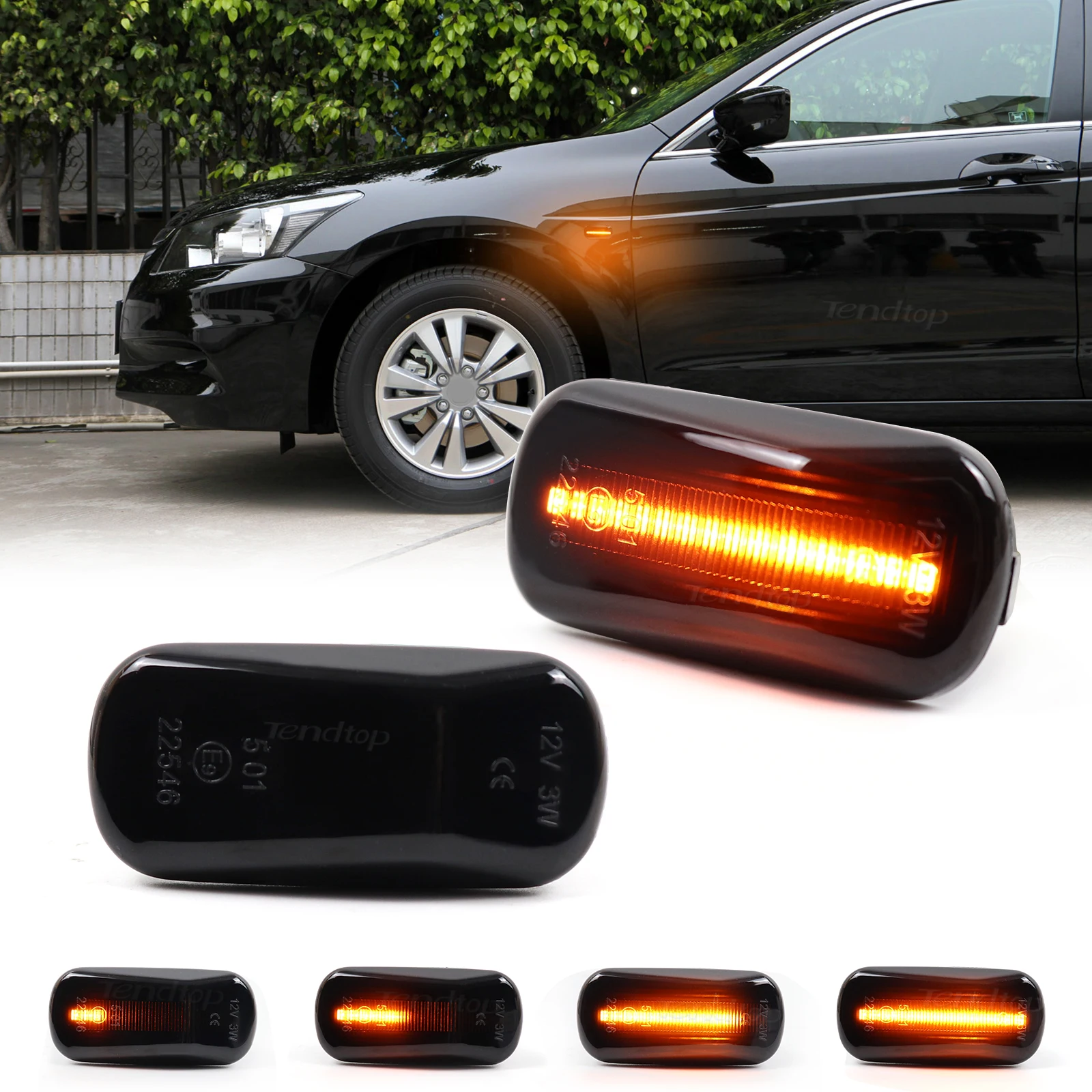 Per Honda Accord Civic Jazz Stream Integra Dc5 City Odyssey Car Side Marker Sequenziale Indicatore Di Direzione A Led Luci Lampeggianti