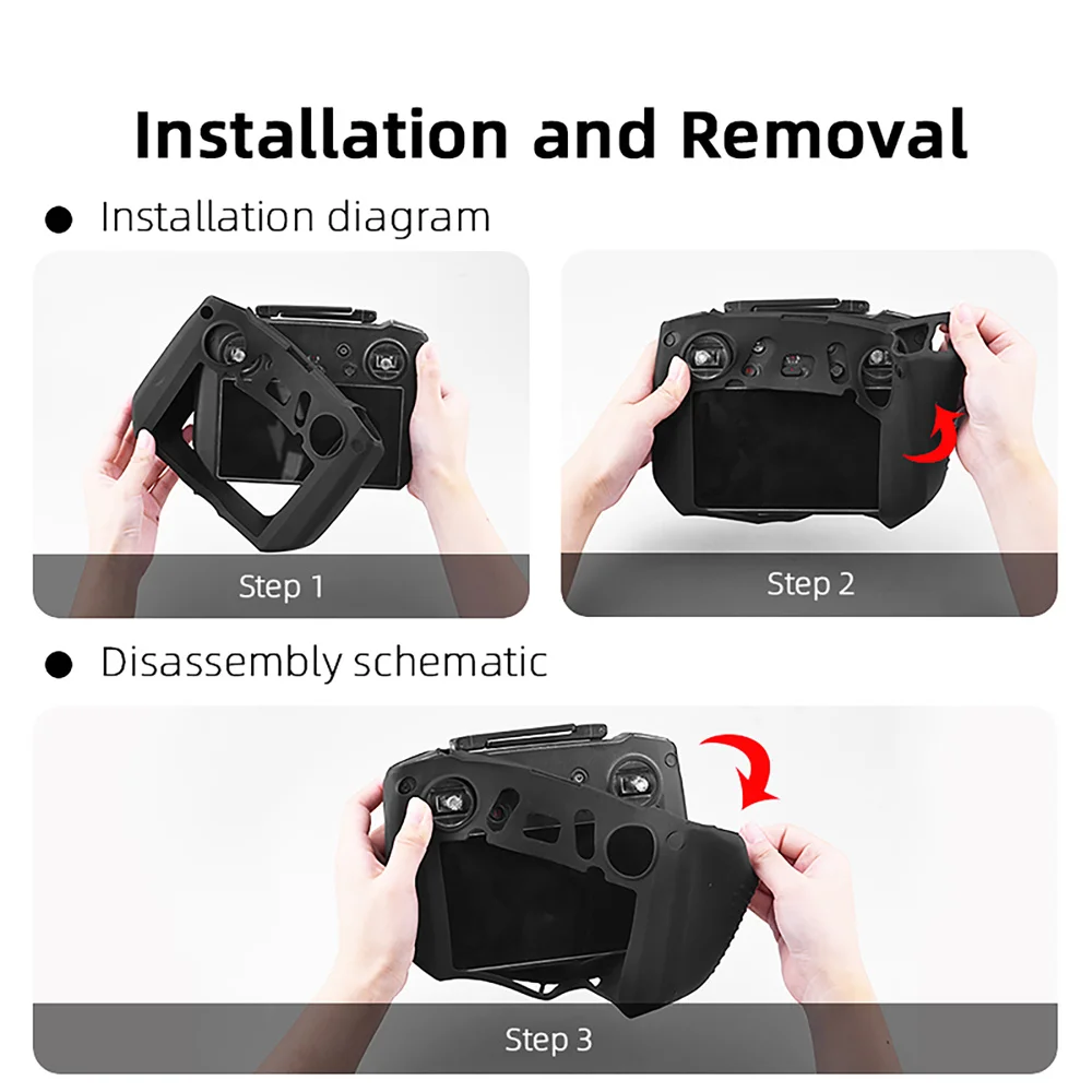 Étui Silicone DJI RC Pro Protection Écran Anti-Poussière