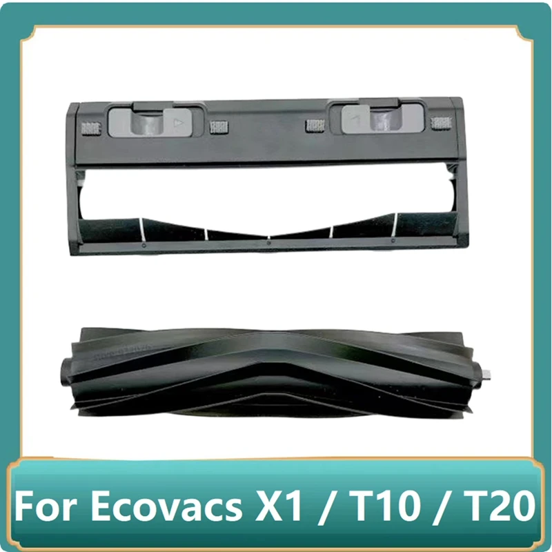 

Для ECOVACS Deebot T20 основная резиновая накладка на роликовую Щетку Для Ecovacs X1 / T10 / T20 Pro Аксессуары для робота-пылесоса
