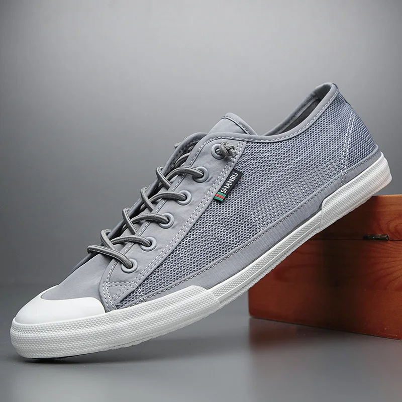 Fashion Summer Sandals Shoes Walking Men Shoes Men Casual Shoes Sweat-Absorbant Breathable Air Mesh Shoes for Men Sneakers 3