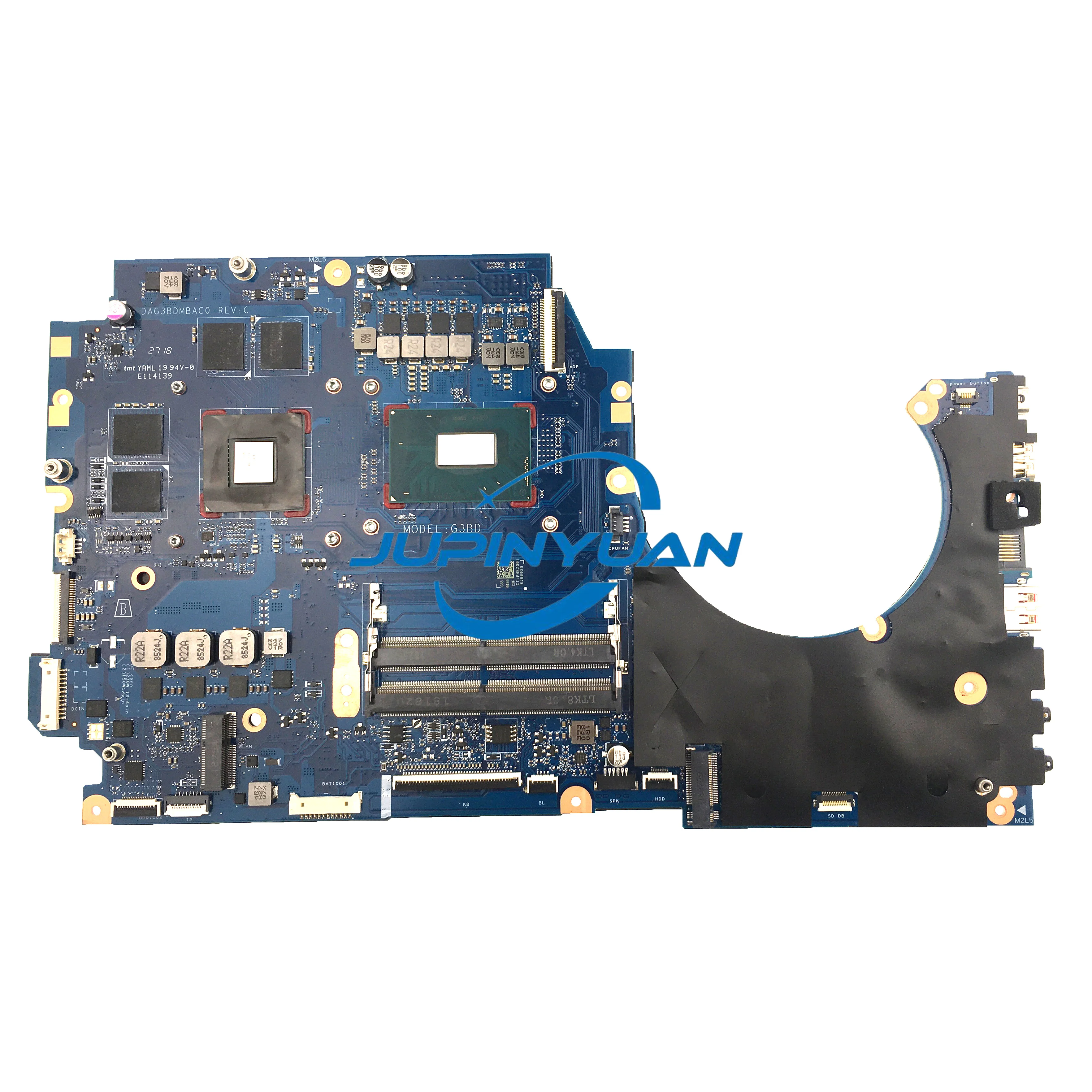 

Для HP 17T-AN100 17-AN материнская плата для ноутбука L11142-601 DAG3BDMBAC0 L11142-001 с SR3YY I7-8750H GTX 1050 2 Гб DDR4 полностью протестирована