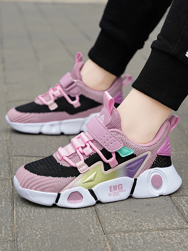 أحذية رياضية شبكية قابلة للتنفس للفتيات في الحرم ا...