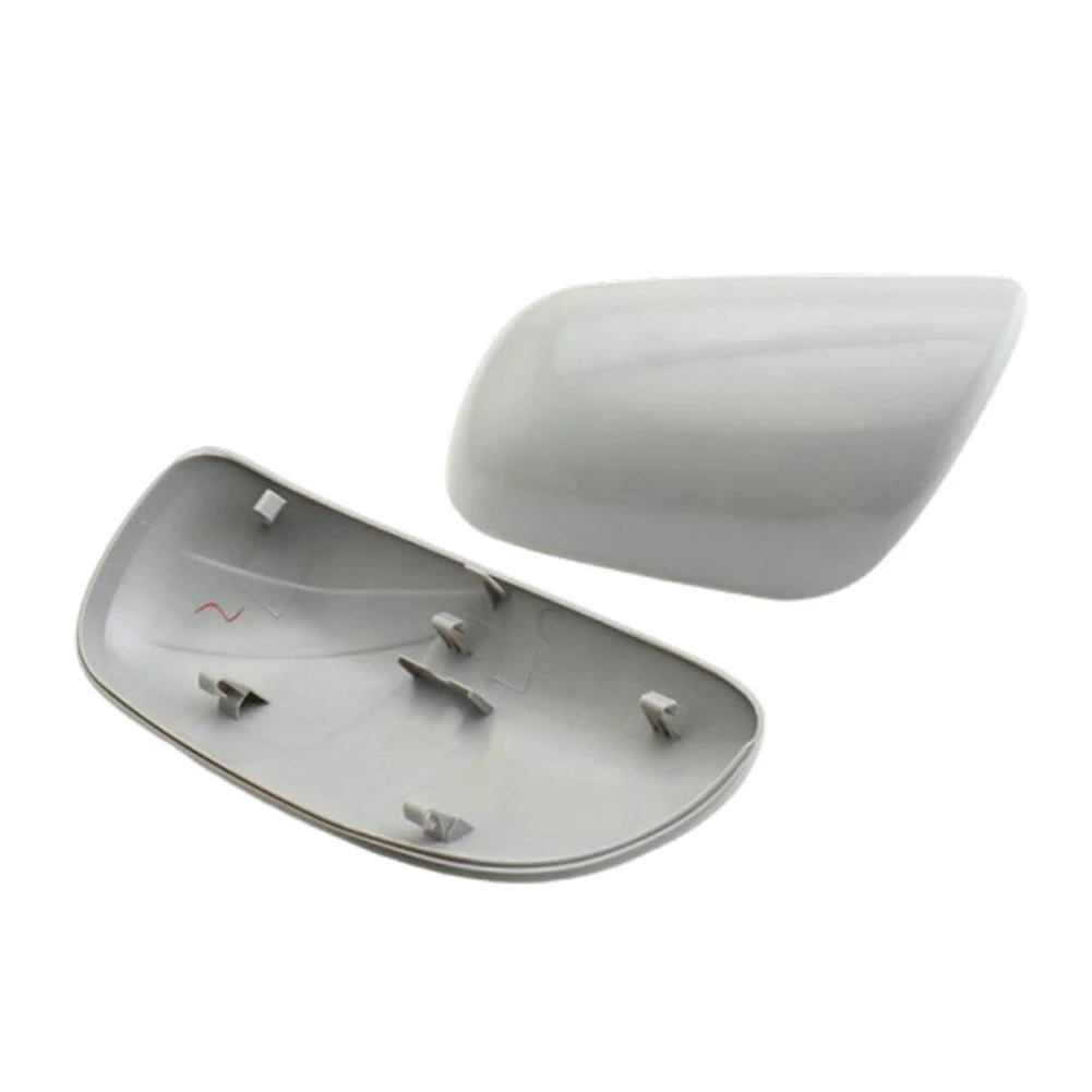 

Mirror Covers Passenger Side Right Front 1Pair Door Wing Driver For Toyota For Yaris 07-13 Cover Cap Brand New