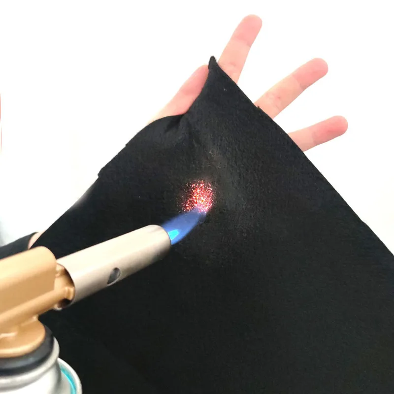 

Pre-oxidized carbon fiber felt Fireproof felt Fireplace mat can Contact skin non-woven fabric High temperature resistant felt