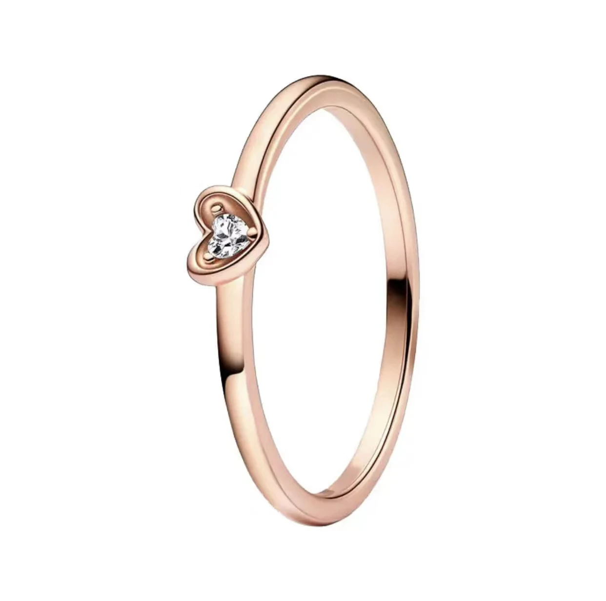 925 sterling silver multi-style Romantic heart Zircon ring for women jewelry Valentine's Day silver heart ring,silver rings,silver ring