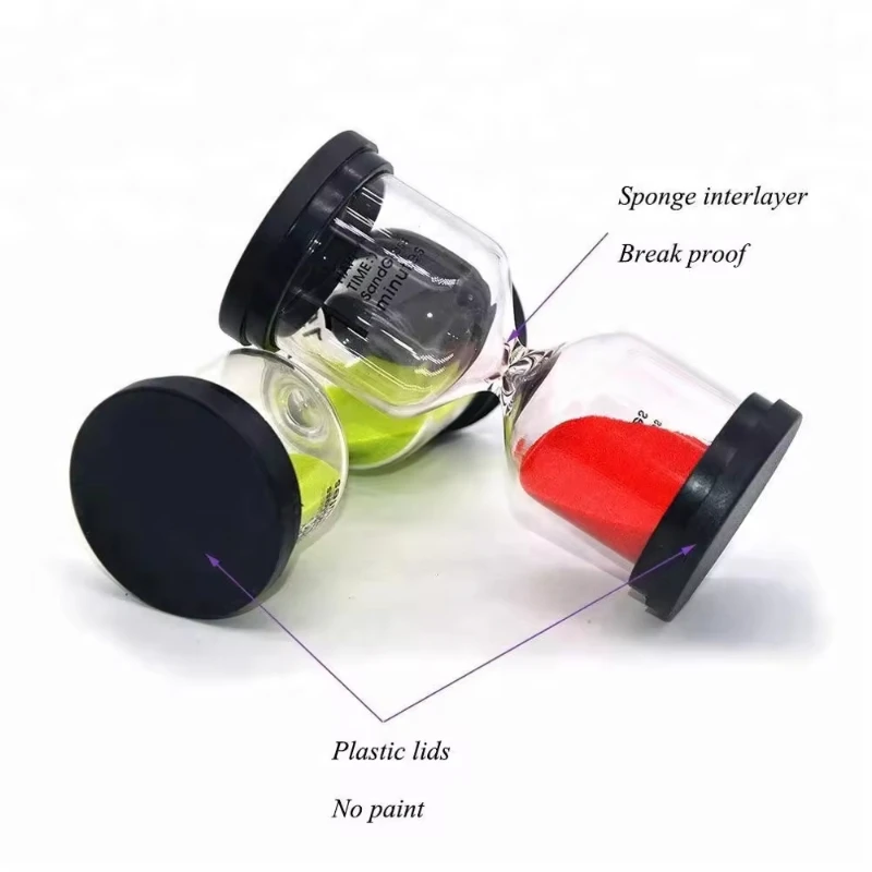 Hourglass Minutes Sand Watch Sandglass Timer Watch Clock 1/3/5/10/15/20/30/45/60 Gift Children Sand Timer Hour Home Decoration