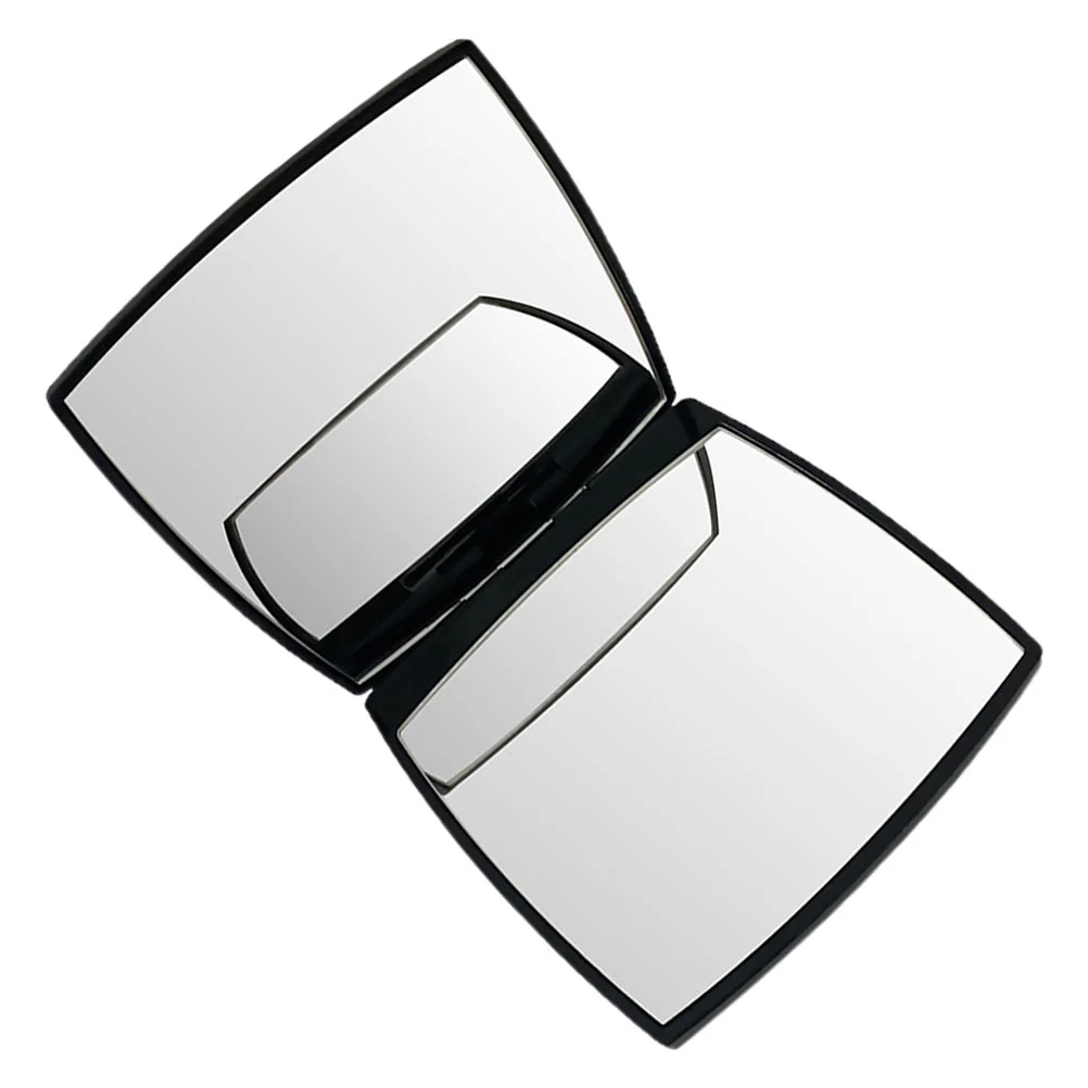 Travel Compact Mirror Portable Double- Sided Makeup Mirror Folding Pocket Mirror Handheld Purse Makeup Mirror for