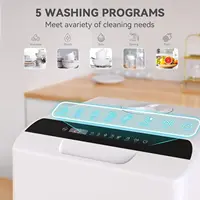 Dishwasher Countertop, 5 Washing Programs Small Dishwasher with 5-Liter Built-in Water Tank, Baby Care, Air-Dry Functio 2