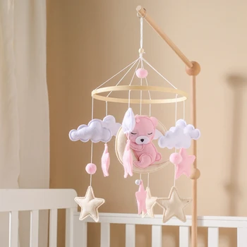 Wooden Baby Crib Mobile 1