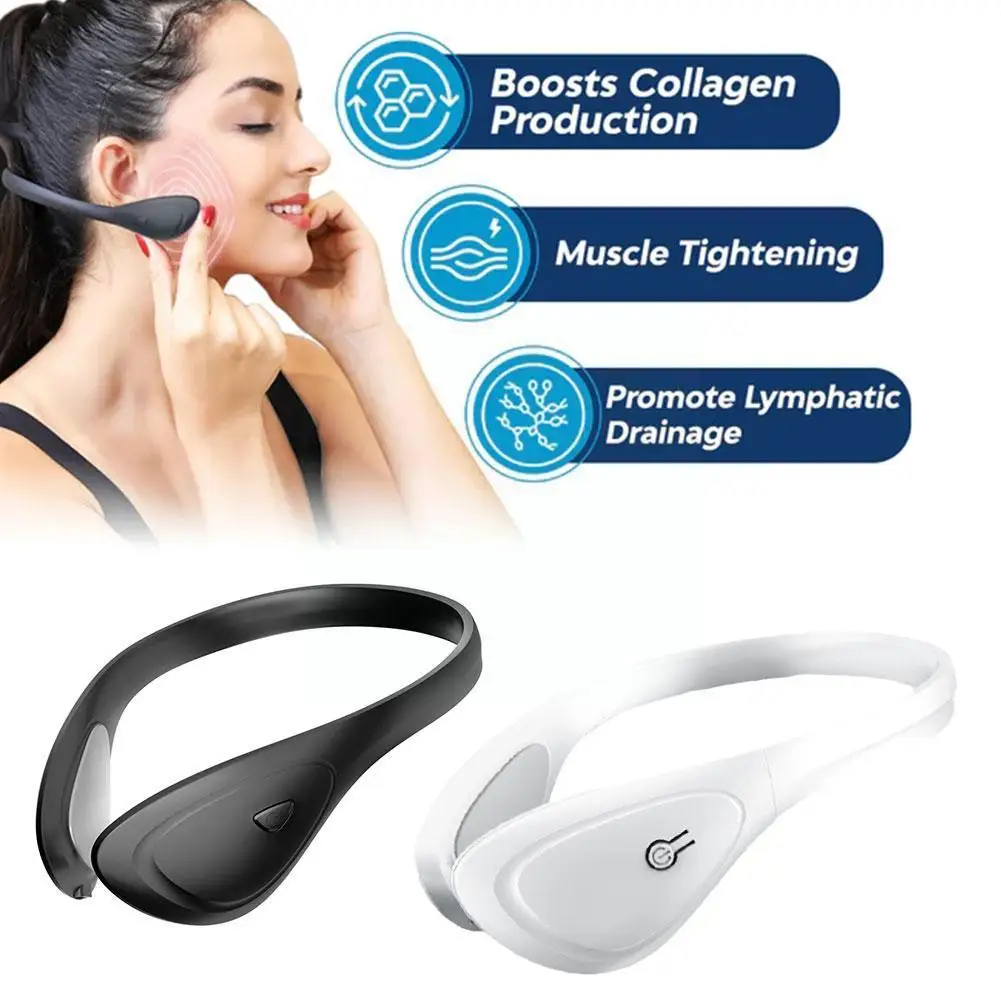 

Electric V-face Instrument Lift Massager Slimming Instrument Machine Remover Chin Facial Ultrasonic Massage Double H1R4