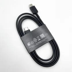 High - Speed 60W USB - C Charger with Super Fast PPS Power Adapter - Only Black Cable