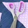 Fabric Serrated Scissors Soft Grip Handle Serrated Scissors Triangular Serrated Scissors Suitable For Fabric 6