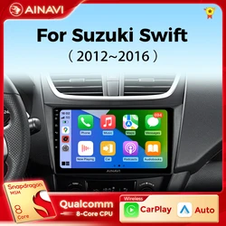 Ainavi Car Radio For Suzuki Swift 4 2011-2017 Dire Android Auto radioMultimedia Player 4G Wifi GPS DSP 48EQ 2din
