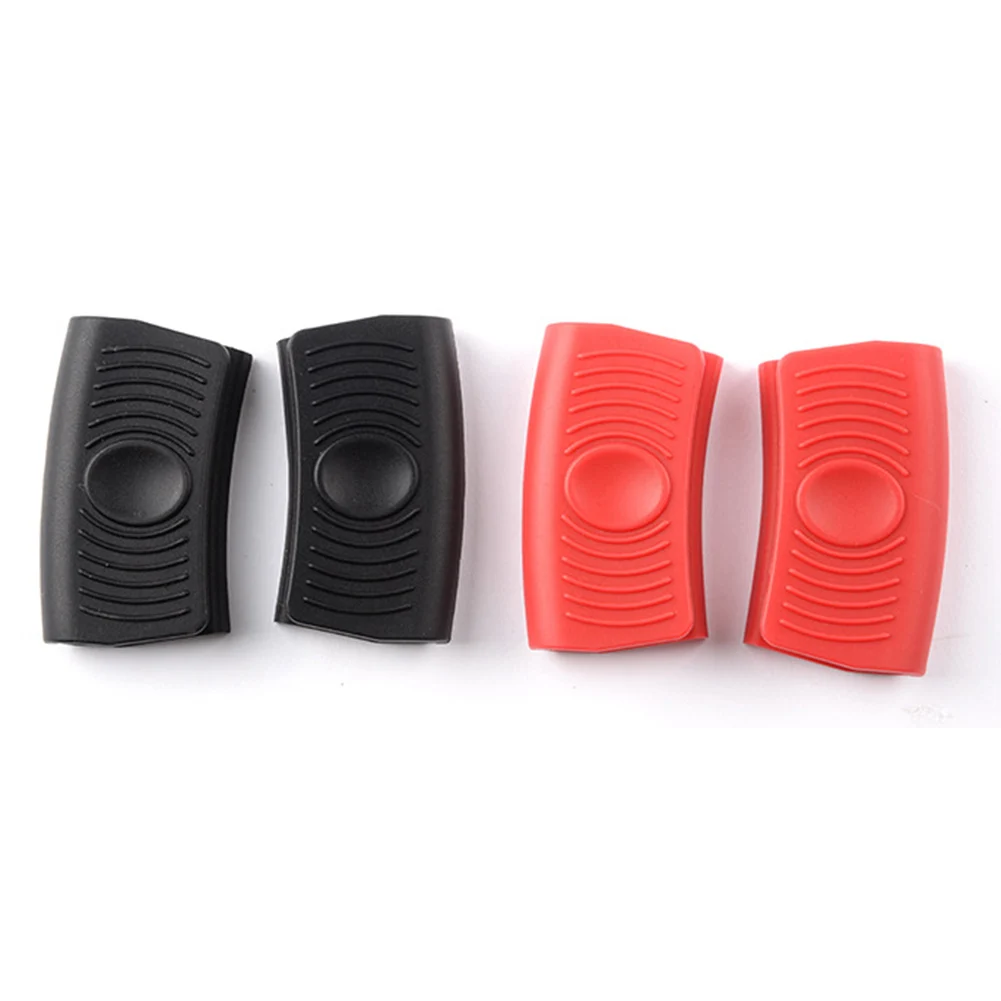 Pot Handle Holder 2pcs Heat Resistant Anti Scalding Non-Slip Silicone Clips Cooking Tool Kitchen Gadgets