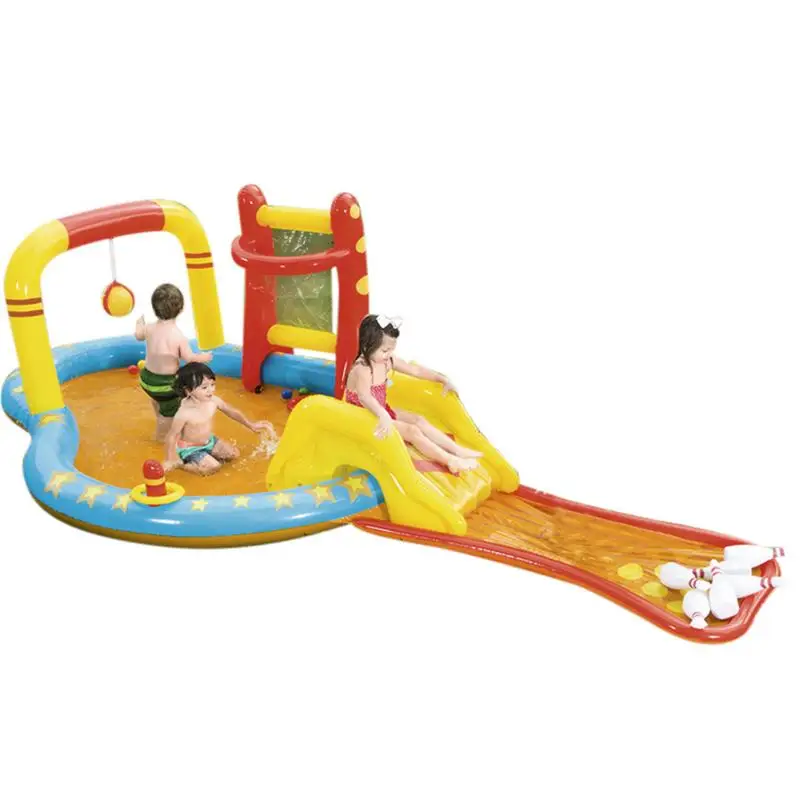 

Inflatable Pool Kids Outdoor Kids Portable Paddling Swim Pool Colorful Swimming Pool For Kids Outdoor Garden Backyard Summer