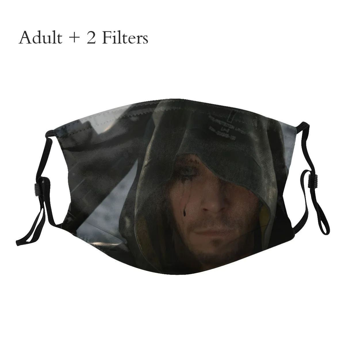 

Death Stranding Game Mouth Mask Higgs Mascarilla Reutilizables Special New Design With PM2.5 Filters