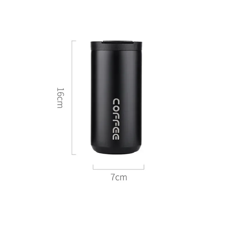 Stainless Steel Insulated Thermos Cup Coffee Mug with Lid