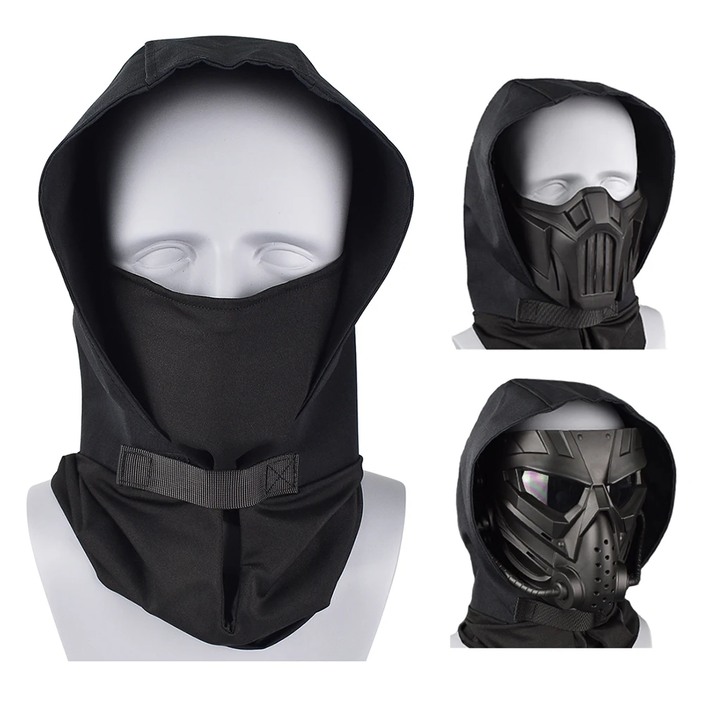 

Tactical Airsoft Paintball Shooting Protection Half-face Mask Headgear Soft Breathable Stretch Outdoor Hunting Night Headgear