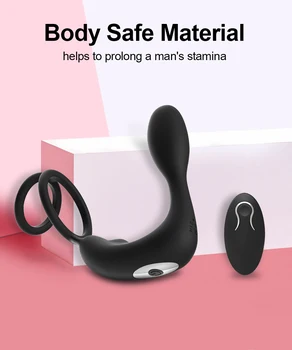 Male Prostate Massager 9 Speeds Motor Vibrators Sex Toys for Men Masturbator Anal Butt Plug Goods Products for Adults Couples 18 4
