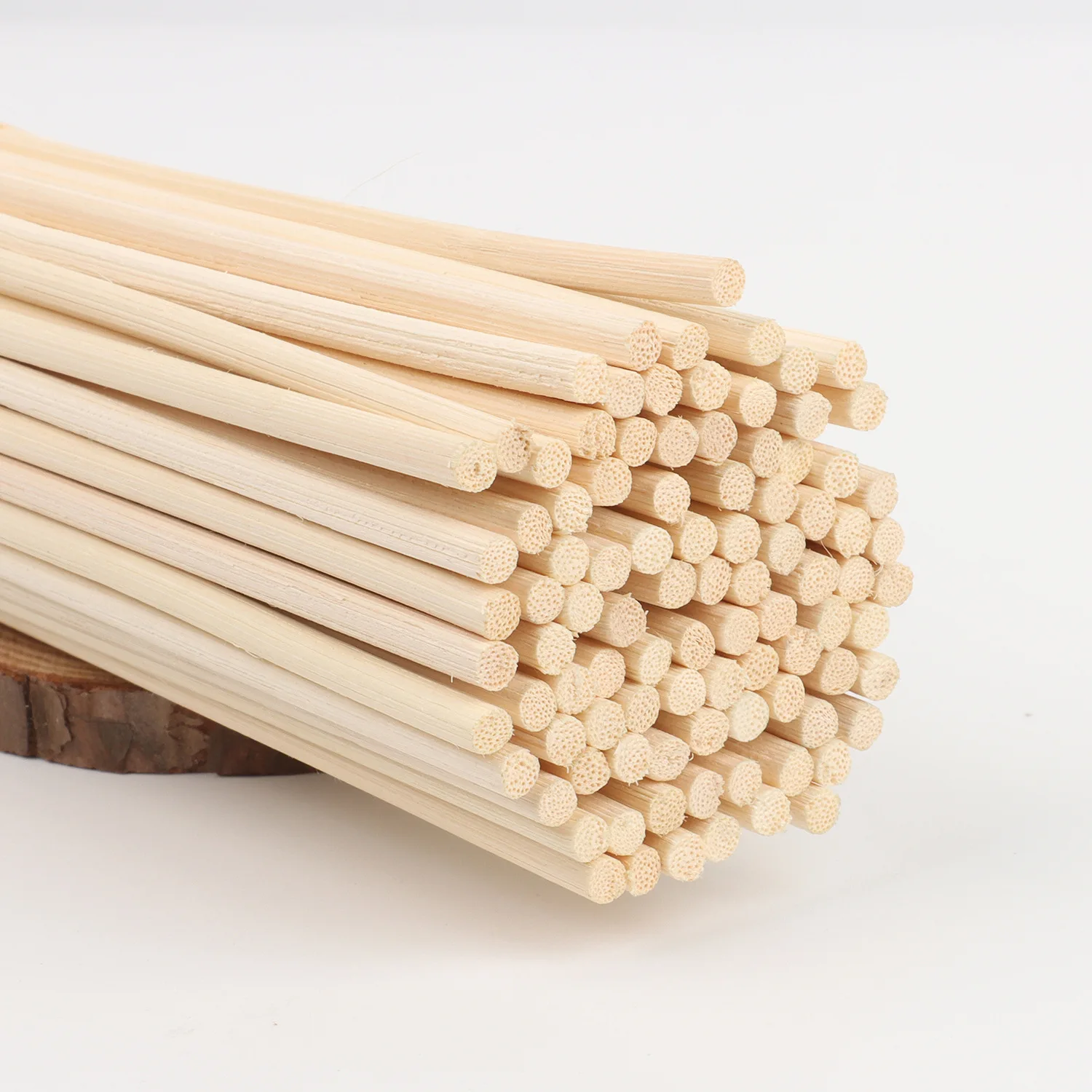 100PCS 3MMx30/25/24/20CM Home Decor Extra Thick Rattan Reed Oil Diffuser Refill Sticks Reed Diffuser Aroma Accessories Sticks