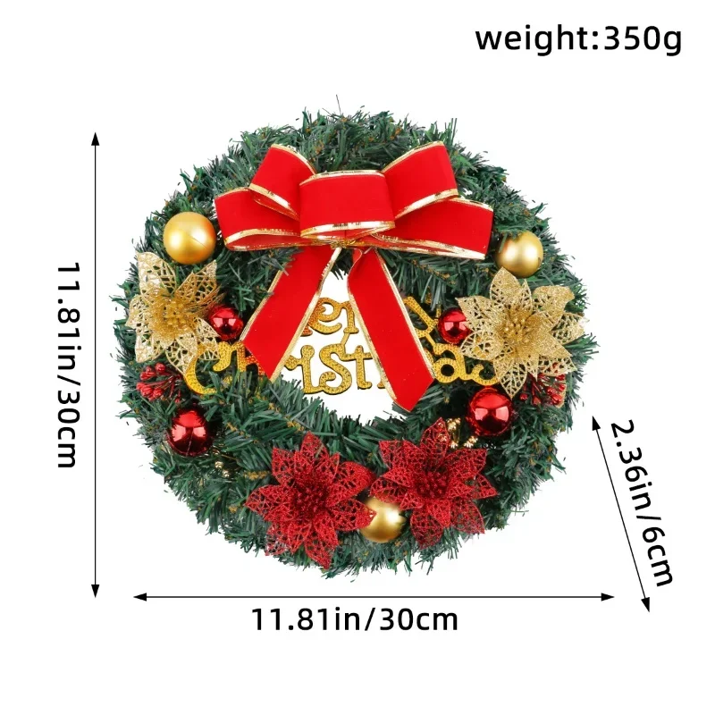 12 Inch Christmas Wreath 3